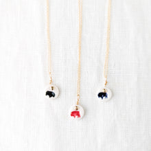 Load image into Gallery viewer, Porcelain Buffalo Necklace