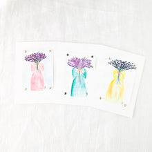 Load image into Gallery viewer, Girl with Flowers Notecard
