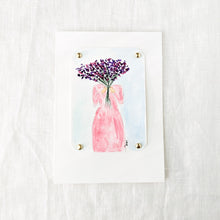 Load image into Gallery viewer, Girl with Flowers Notecard