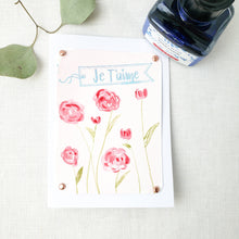 Load image into Gallery viewer, Love is in the Air Notecard