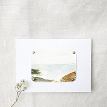 Load image into Gallery viewer, Cliffside at Sea Notecard