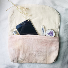 Load image into Gallery viewer, Plant dyed "Into the Garden" Clutch