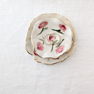 Gold Rimmed Petite Avery Dish