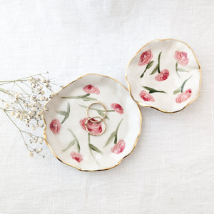 Gold Rimmed Petite Avery Dish