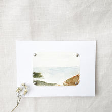 Load image into Gallery viewer, Cliffside at Sea Notecard
