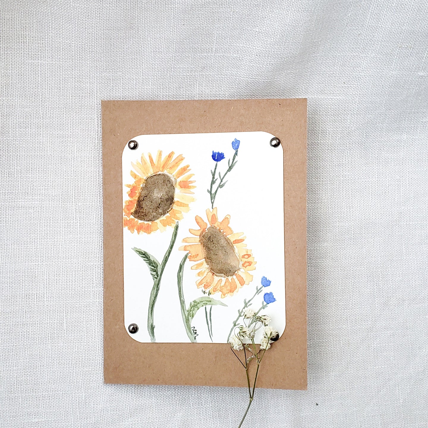 Lovely Sunflower Notecard